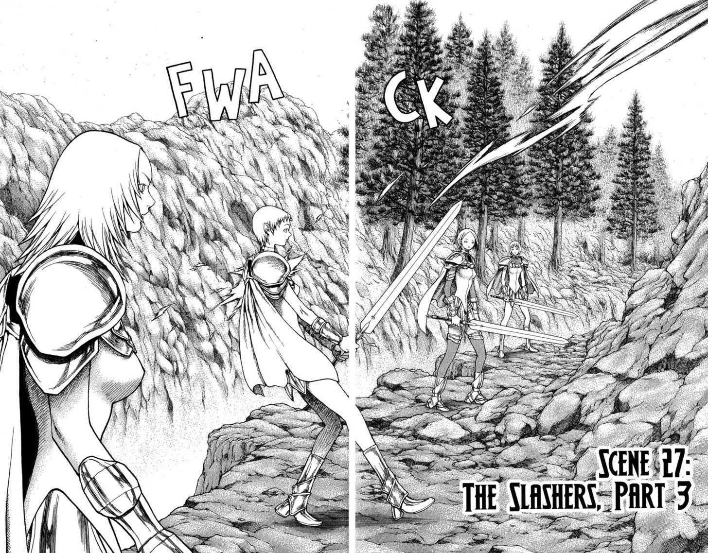 Claymore - Vol.5 Chapter 27 : The Slashers, Part 3