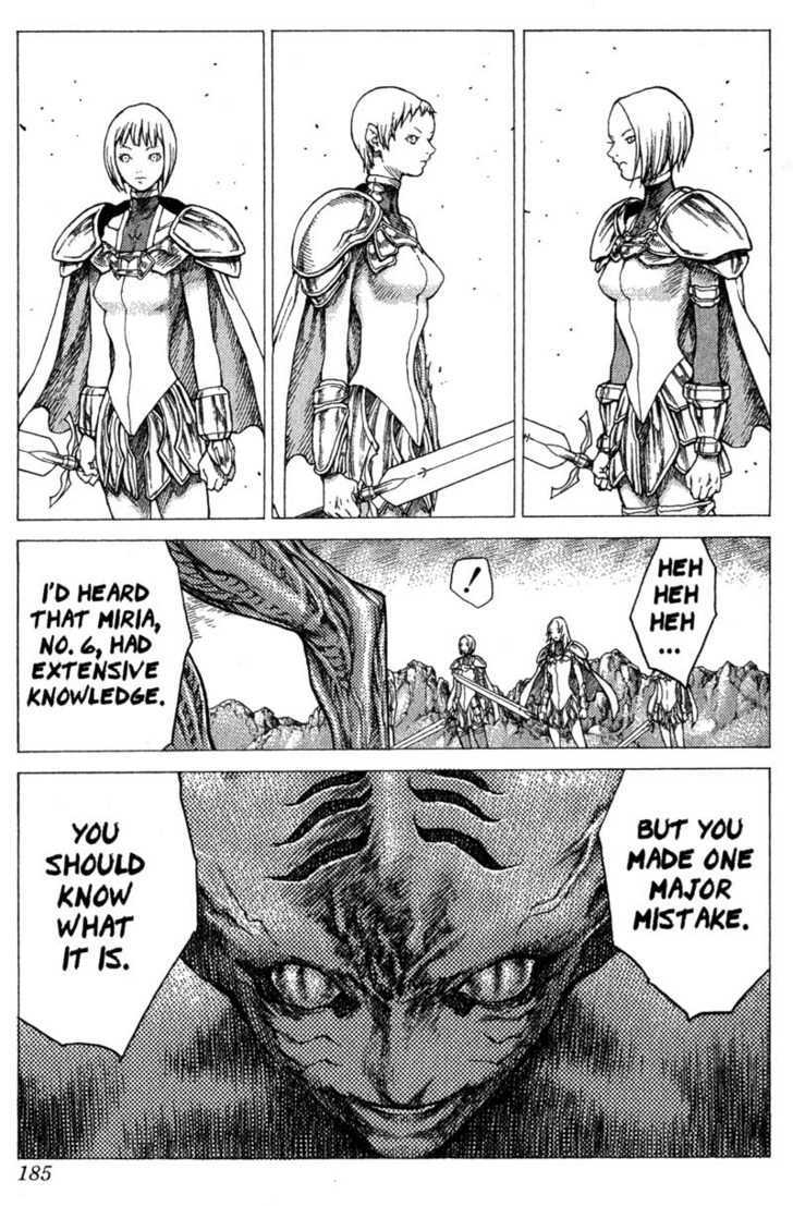 Claymore - Vol.5 Chapter 27 : The Slashers, Part 3