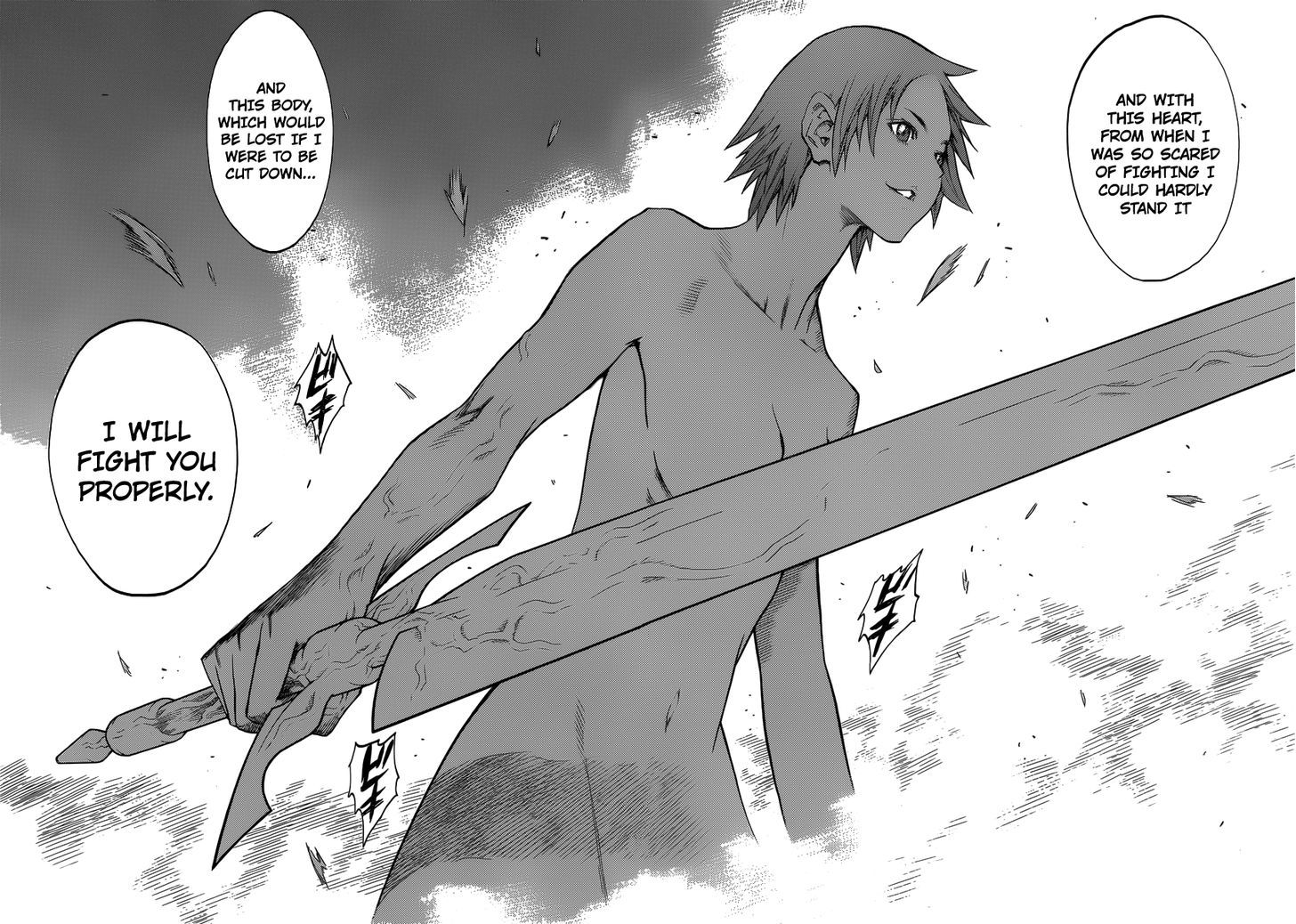 Claymore - Vol.24 Chapter 140 : A Pure, Naked Blade