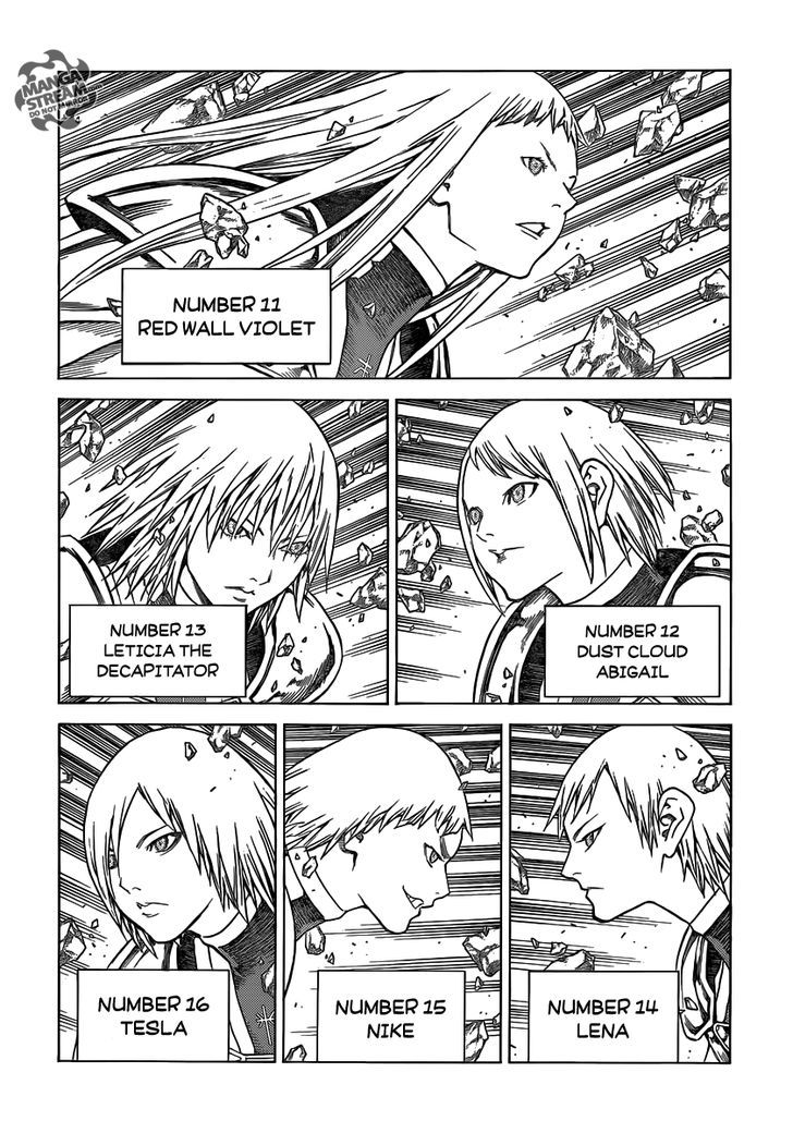 Claymore - Vol.24 Chapter 139 : The Destruction Of The Holy City