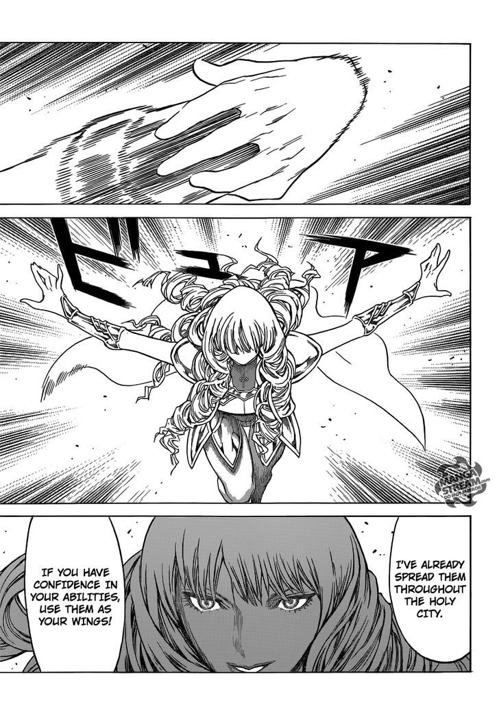 Claymore - Vol.24 Chapter 139 : The Destruction Of The Holy City