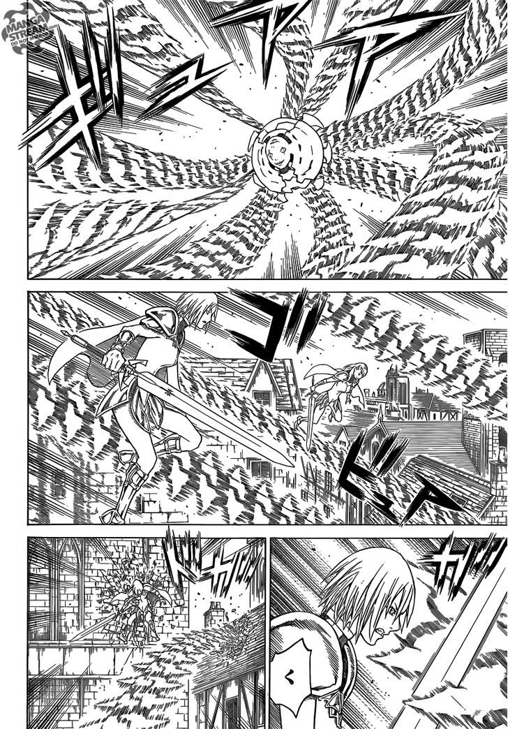 Claymore - Vol.24 Chapter 139 : The Destruction Of The Holy City