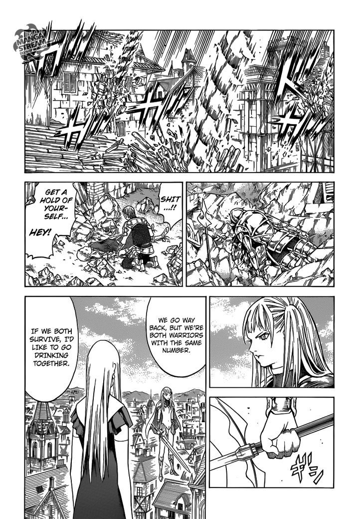 Claymore - Vol.24 Chapter 139 : The Destruction Of The Holy City