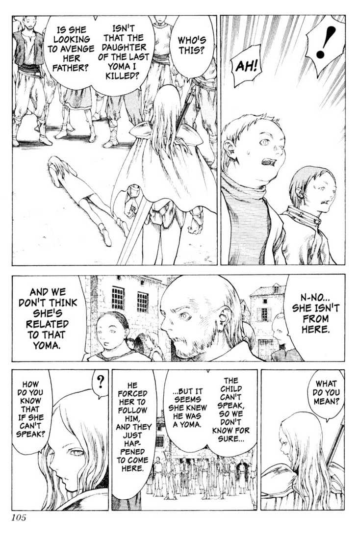 Claymore - Vol.3 Chapter 13 : Teresa Of The Faint Smile, Part 2