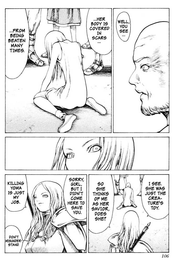 Claymore - Vol.3 Chapter 13 : Teresa Of The Faint Smile, Part 2