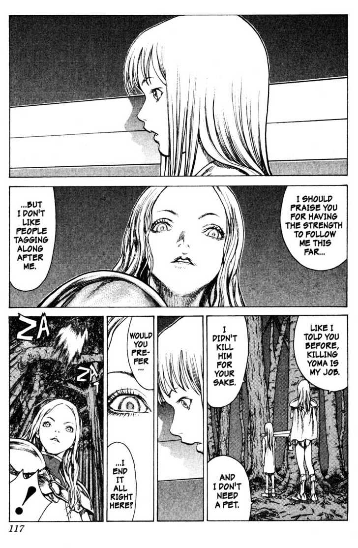 Claymore - Vol.3 Chapter 13 : Teresa Of The Faint Smile, Part 2