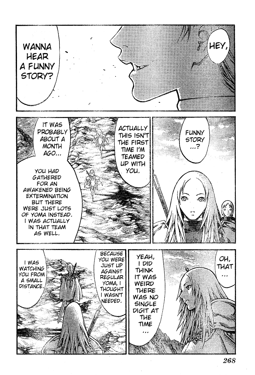 Claymore - Vol.13 Chapter 73.6: Extra Scene 2