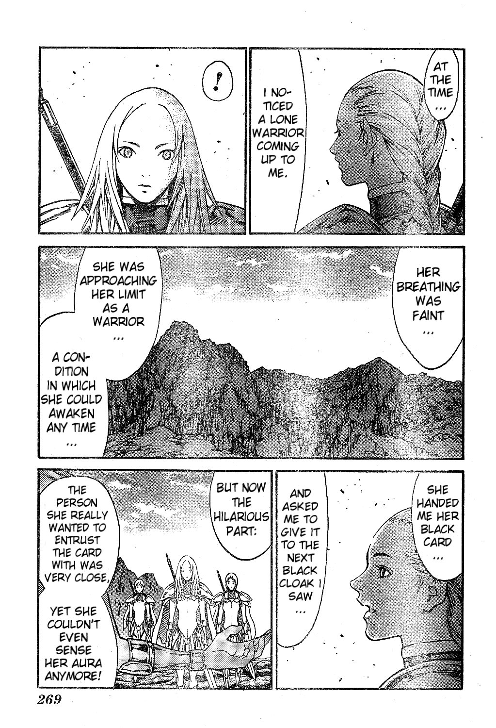 Claymore - Vol.13 Chapter 73.6: Extra Scene 2