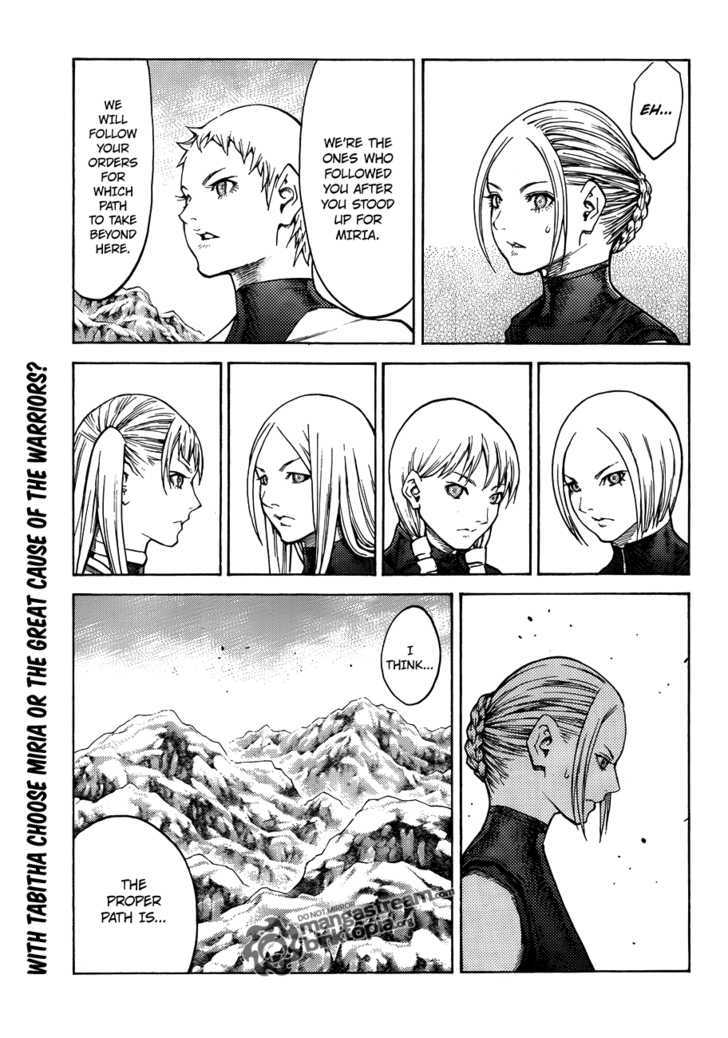 Claymore - Vol.20 Chapter 112 : A Reason To Fight And A Proper Path