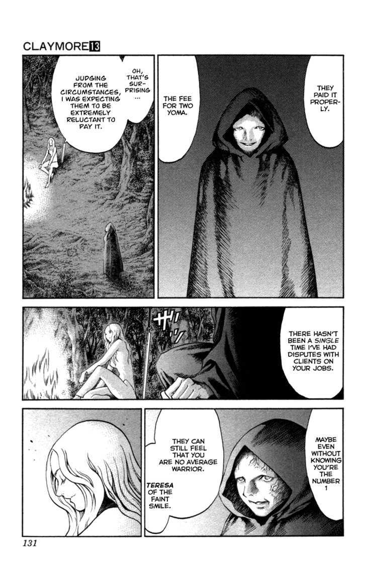 Claymore - Vol.13 Chapter 73.1 : [Extra Scene 1] A Warrior's Pride