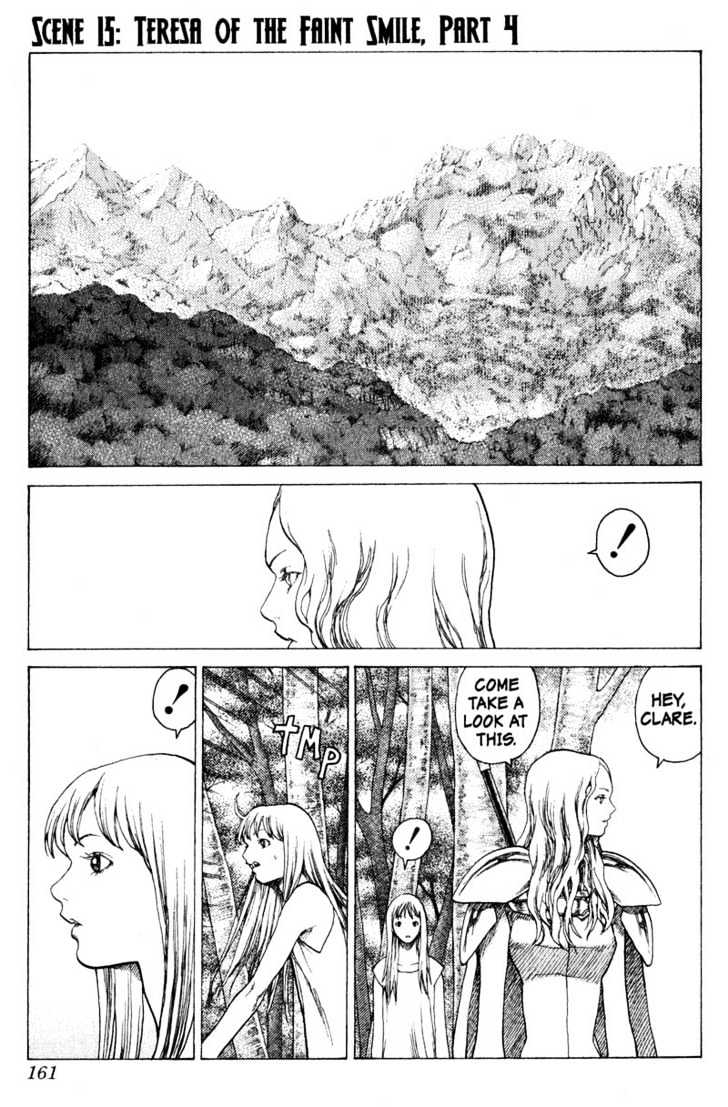 Claymore - Vol.3 Chapter 15 : Teresa Of The Faint Smile, Part 4