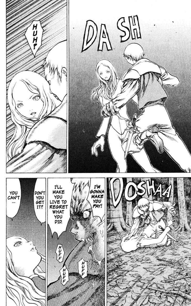 Claymore - Vol.3 Chapter 15 : Teresa Of The Faint Smile, Part 4