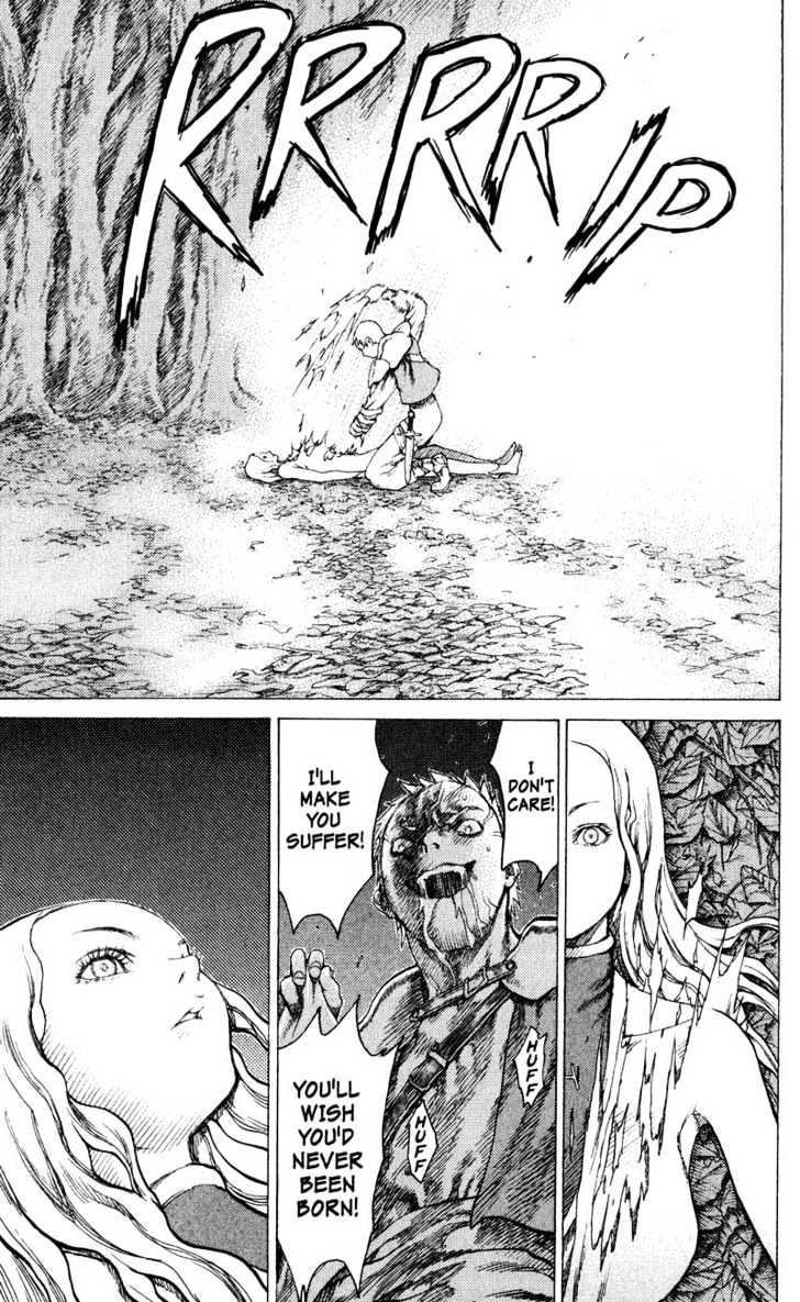 Claymore - Vol.3 Chapter 15 : Teresa Of The Faint Smile, Part 4