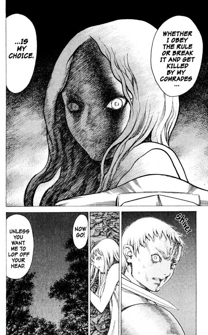 Claymore - Vol.3 Chapter 15 : Teresa Of The Faint Smile, Part 4