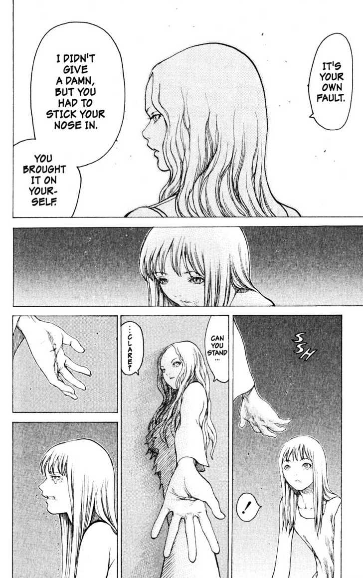 Claymore - Vol.3 Chapter 15 : Teresa Of The Faint Smile, Part 4