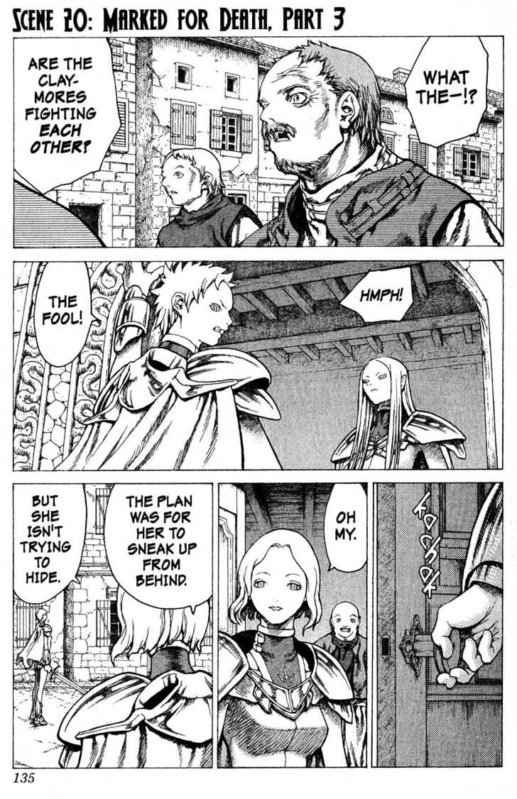 Claymore - Vol.4 Chapter 20 : Marked For Death, Part 3