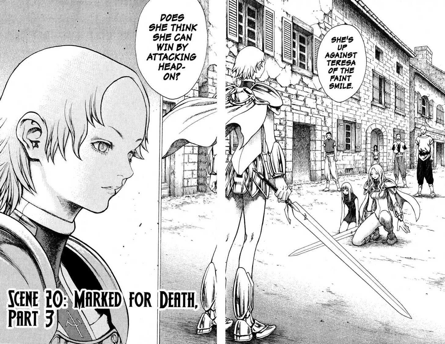 Claymore - Vol.4 Chapter 20 : Marked For Death, Part 3