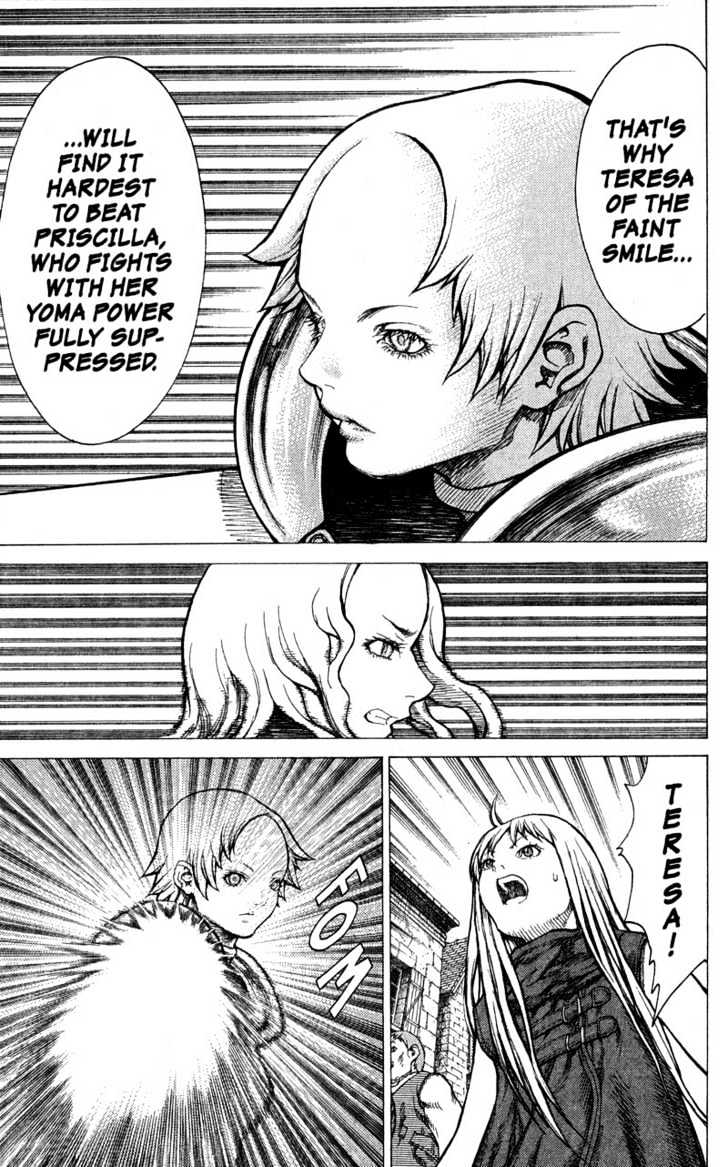 Claymore - Vol.4 Chapter 20 : Marked For Death, Part 3