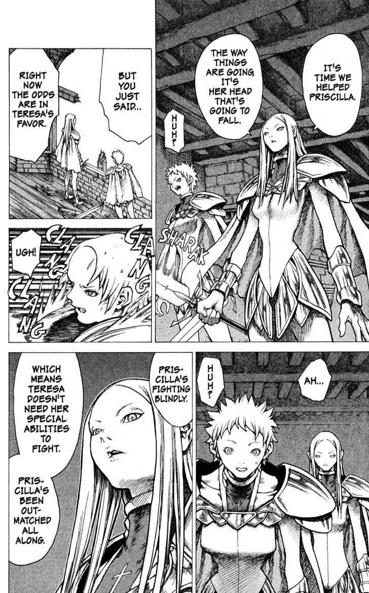 Claymore - Vol.4 Chapter 20 : Marked For Death, Part 3