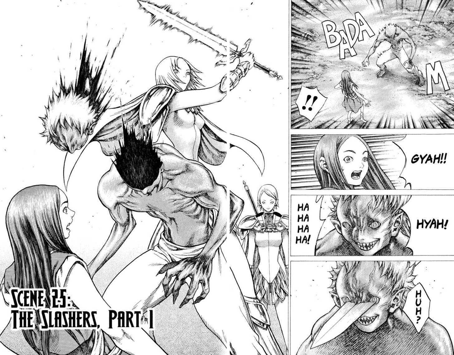 Claymore - Vol.5 Chapter 25 : The Slashers, Part 1