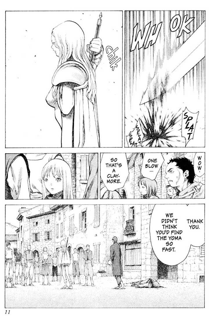 Claymore - Vol.4 Chapter 16 : Teresa Of The Faint Smile, Part 5