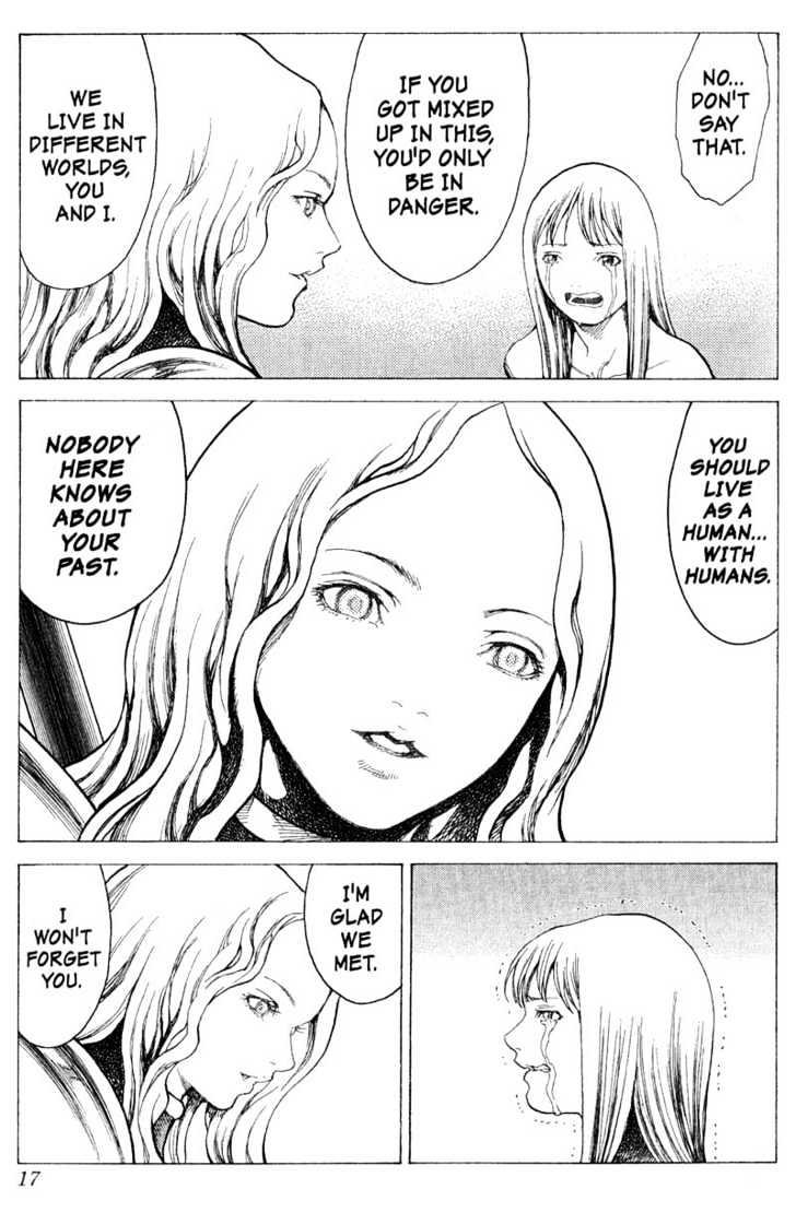 Claymore - Vol.4 Chapter 16 : Teresa Of The Faint Smile, Part 5