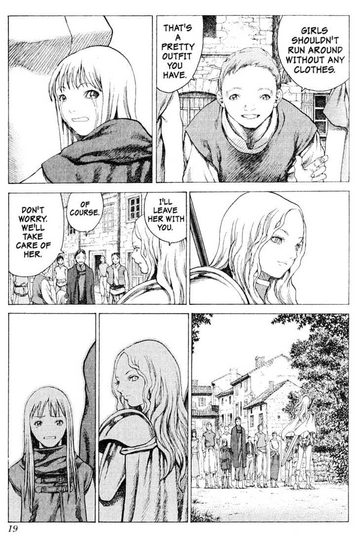 Claymore - Vol.4 Chapter 16 : Teresa Of The Faint Smile, Part 5