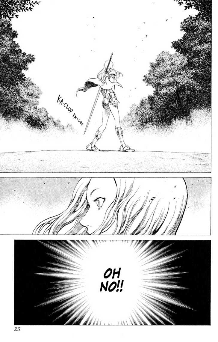 Claymore - Vol.4 Chapter 16 : Teresa Of The Faint Smile, Part 5