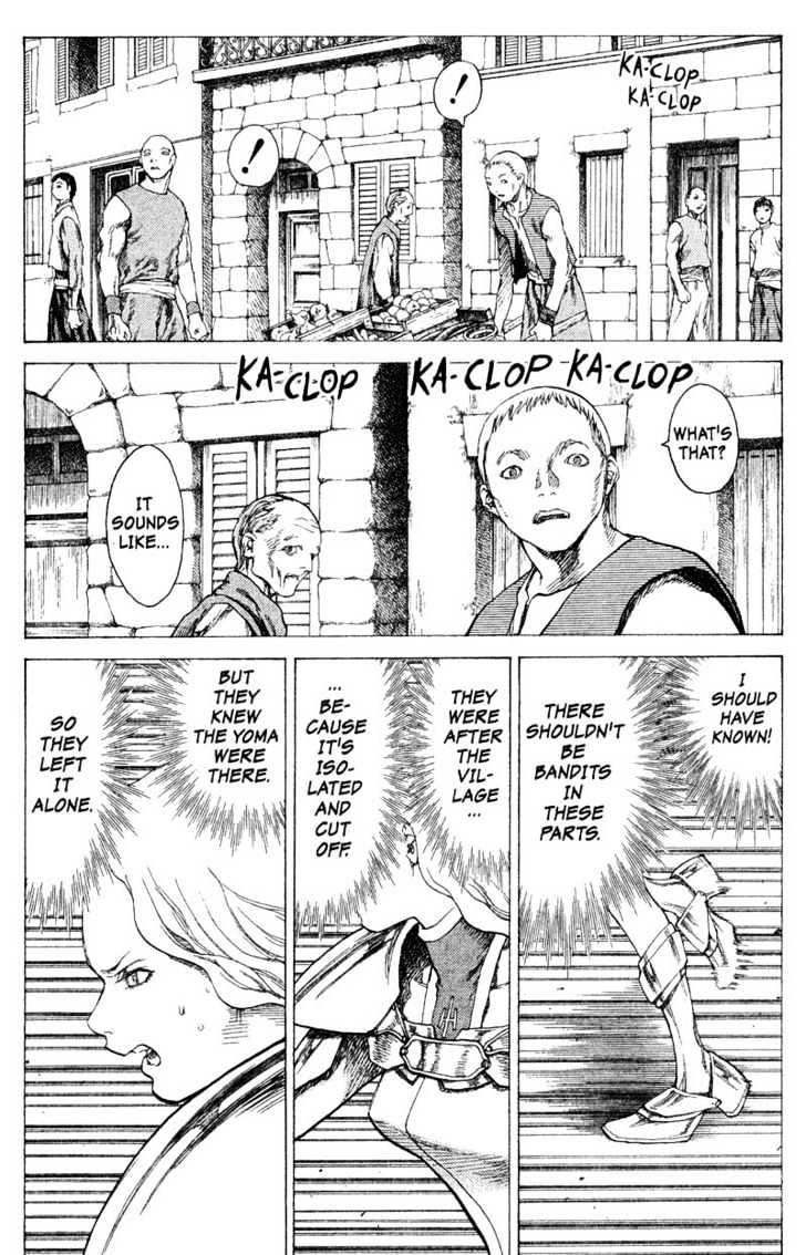 Claymore - Vol.4 Chapter 16 : Teresa Of The Faint Smile, Part 5