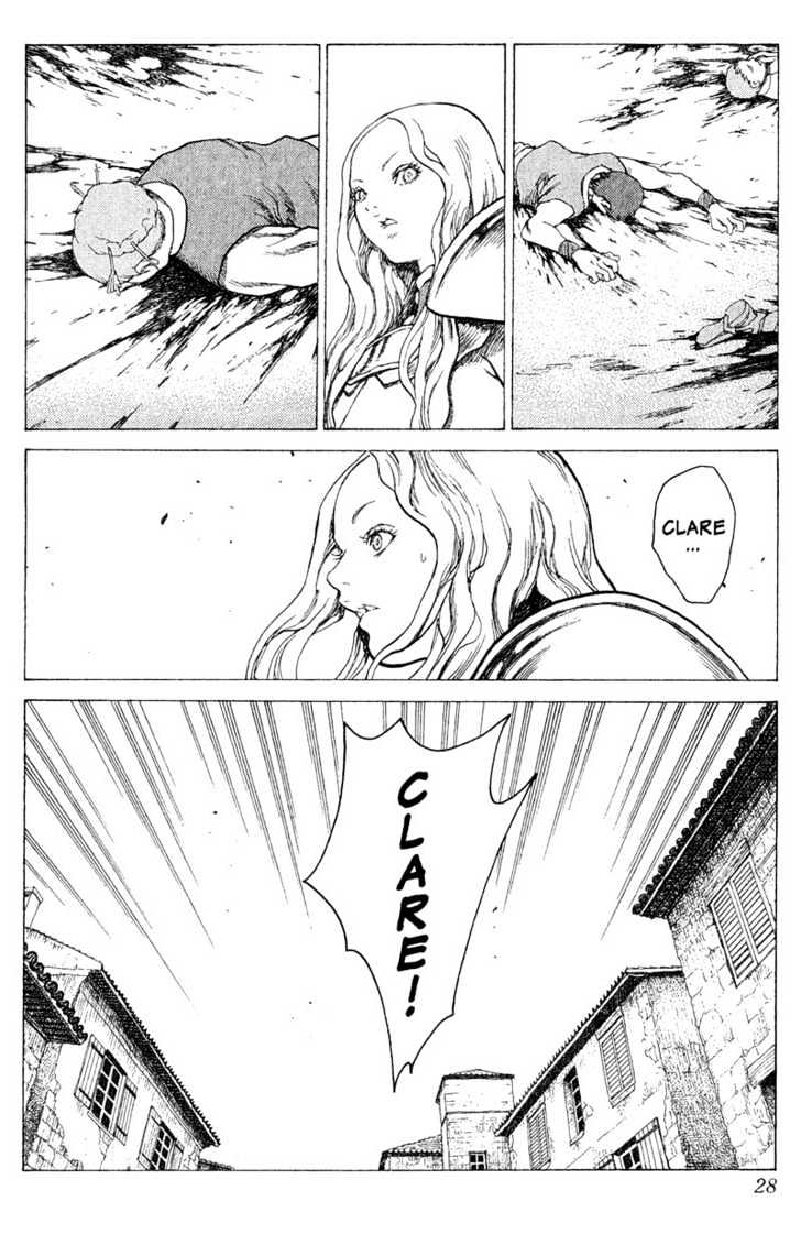 Claymore - Vol.4 Chapter 16 : Teresa Of The Faint Smile, Part 5