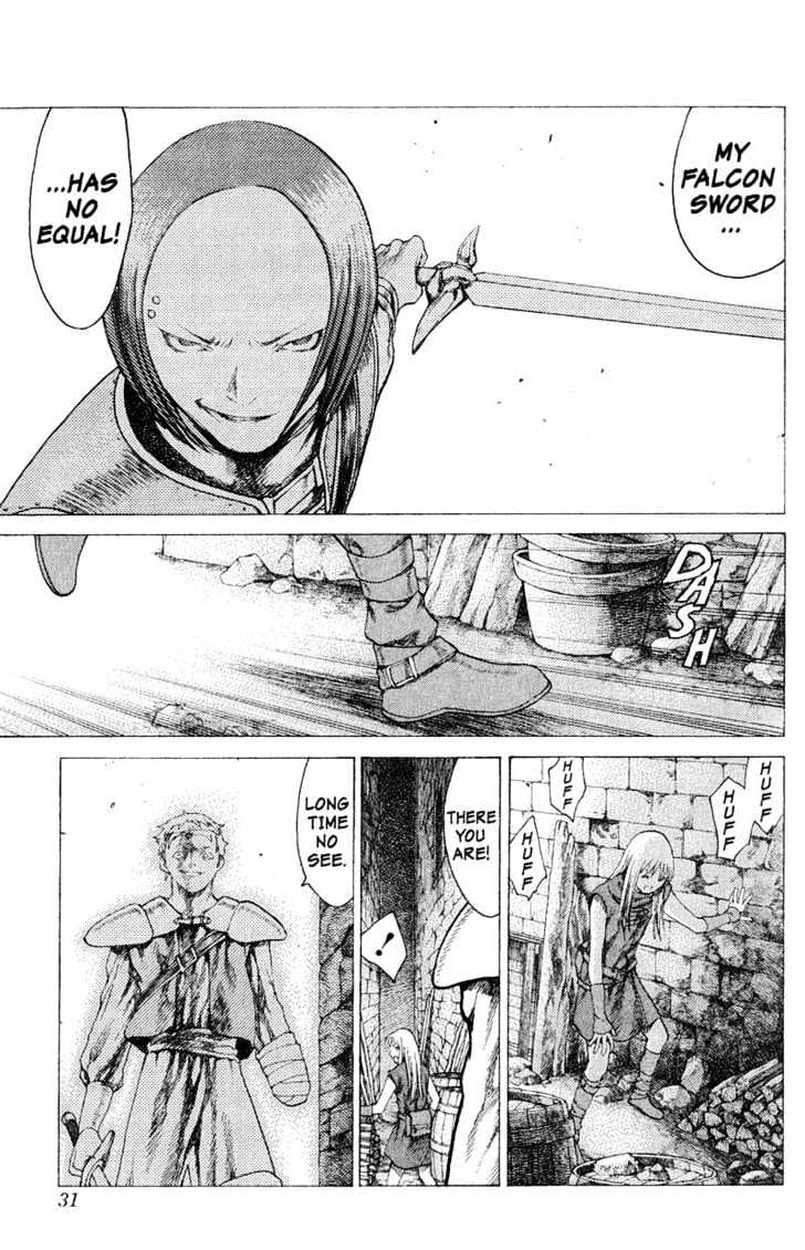 Claymore - Vol.4 Chapter 16 : Teresa Of The Faint Smile, Part 5