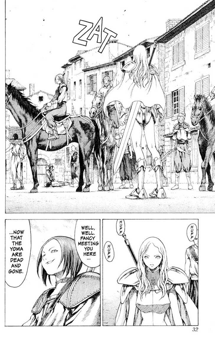 Claymore - Vol.4 Chapter 16 : Teresa Of The Faint Smile, Part 5