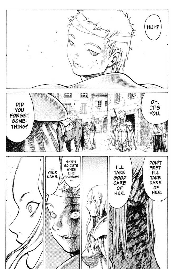 Claymore - Vol.4 Chapter 16 : Teresa Of The Faint Smile, Part 5