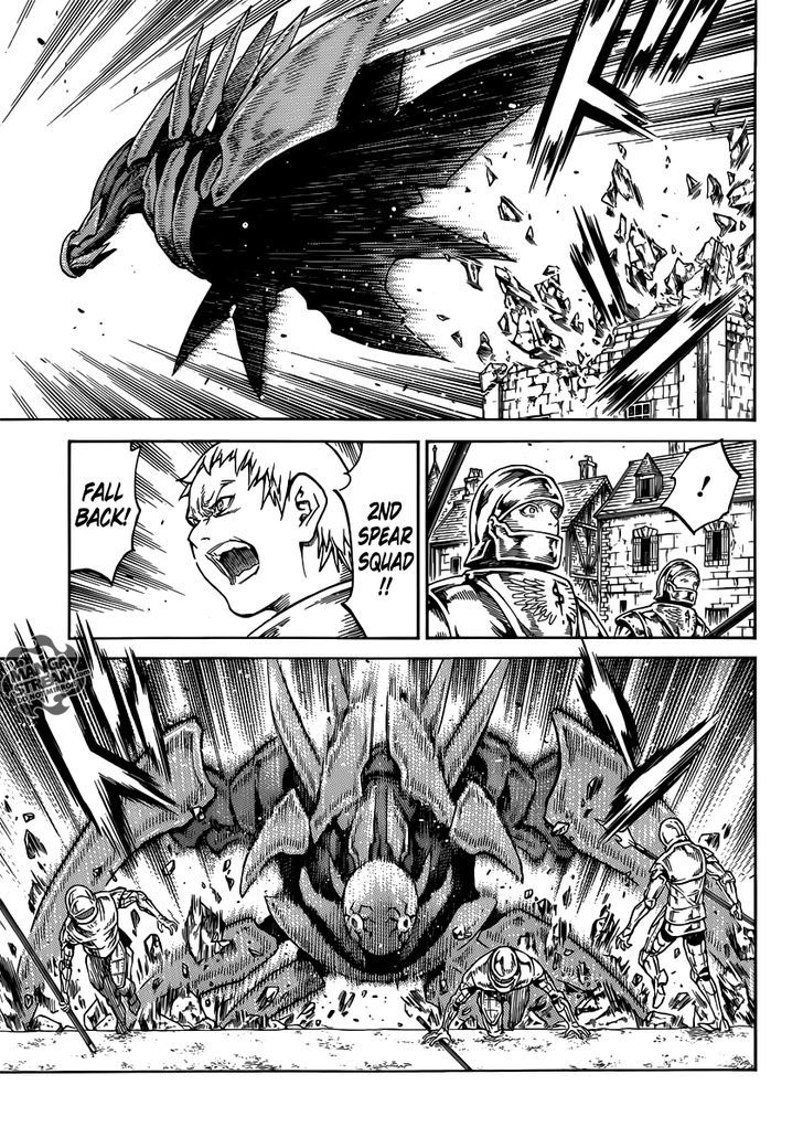 Claymore - Vol.23 Chapter 131 : The Skirmish In The Holy City