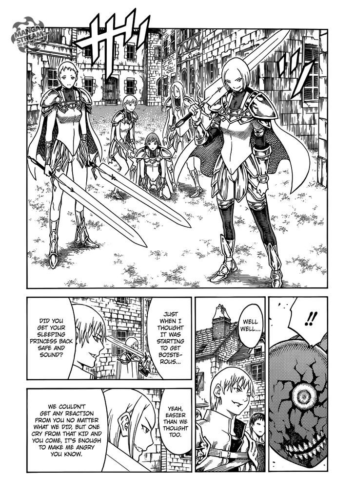 Claymore - Vol.23 Chapter 131 : The Skirmish In The Holy City