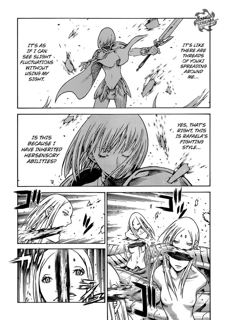 Claymore - Vol.23 Chapter 131 : The Skirmish In The Holy City