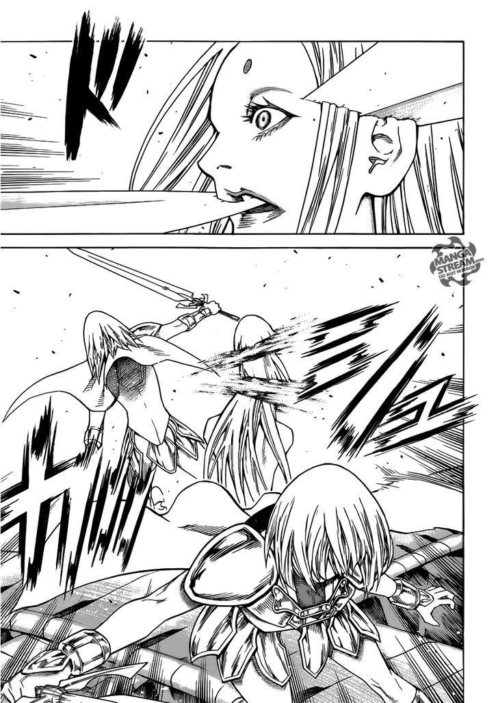 Claymore - Vol.23 Chapter 131 : The Skirmish In The Holy City