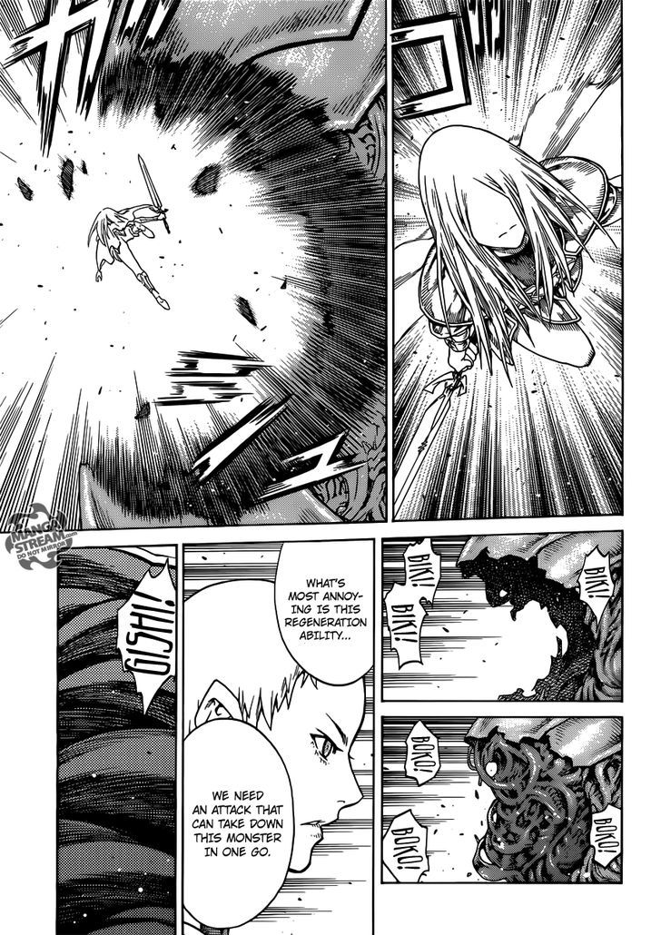 Claymore - Vol.23 Chapter 131 : The Skirmish In The Holy City