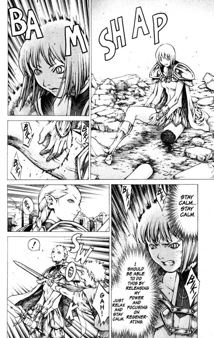 Claymore - Vol.6 Chapter 32 : The Endless Gravestones, Part 2