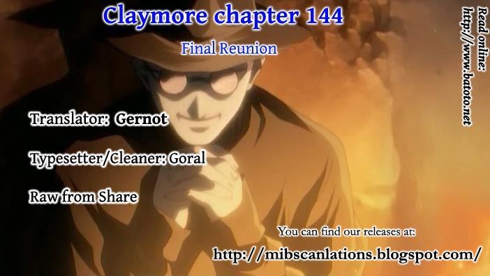 Claymore - Vol.24 Chapter 144 : Final Reunion