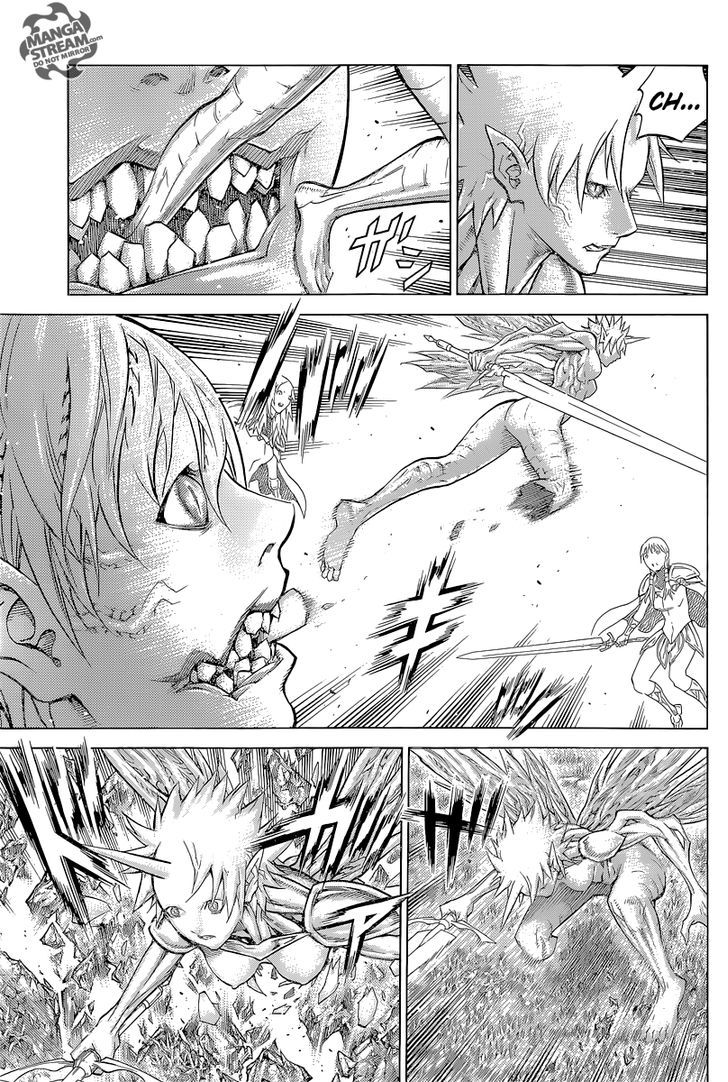 Claymore - Vol.24 Chapter 147 : The Fleeting Flash Of A Sword