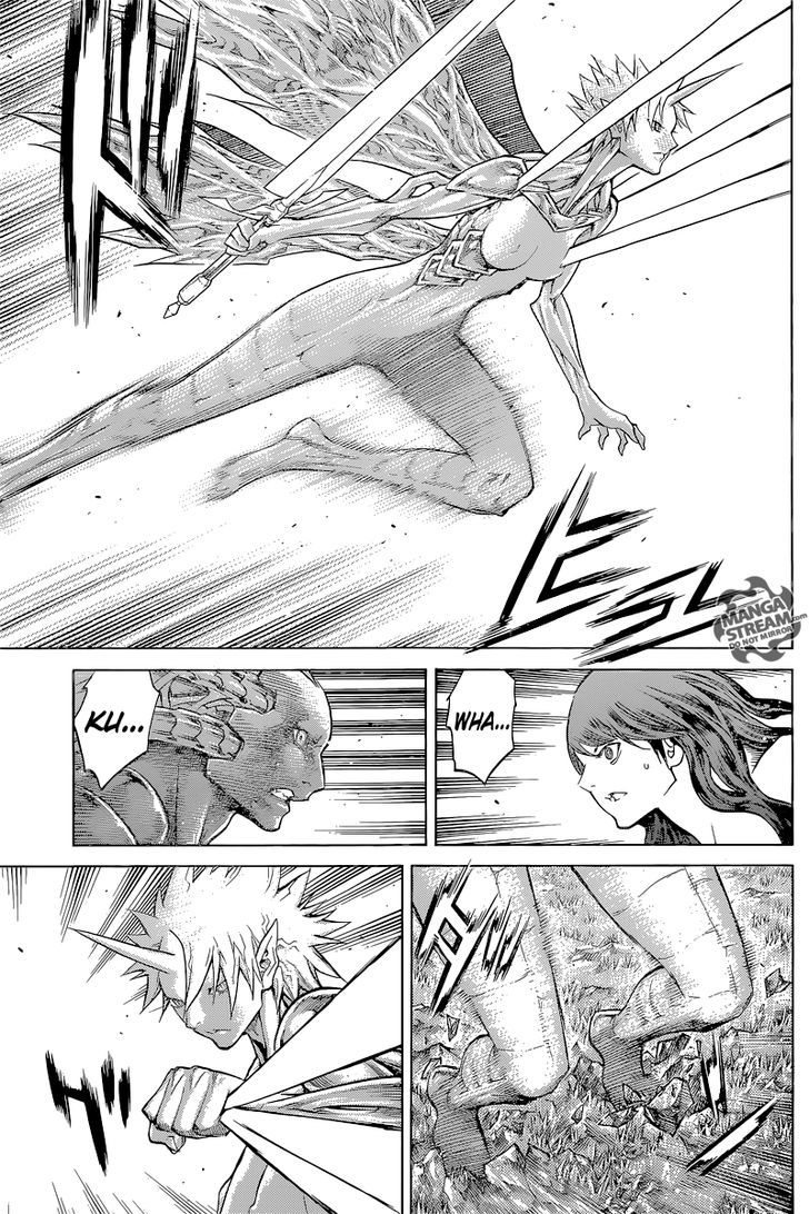 Claymore - Vol.24 Chapter 147 : The Fleeting Flash Of A Sword