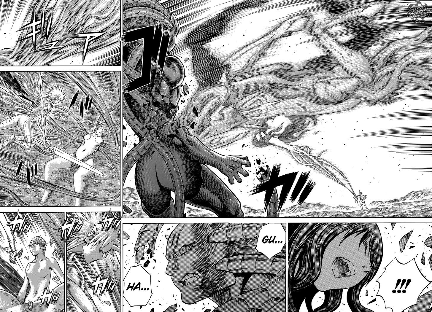 Claymore - Vol.24 Chapter 147 : The Fleeting Flash Of A Sword