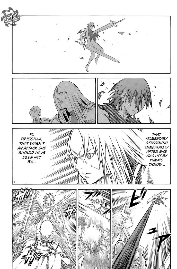 Claymore - Vol.24 Chapter 147 : The Fleeting Flash Of A Sword