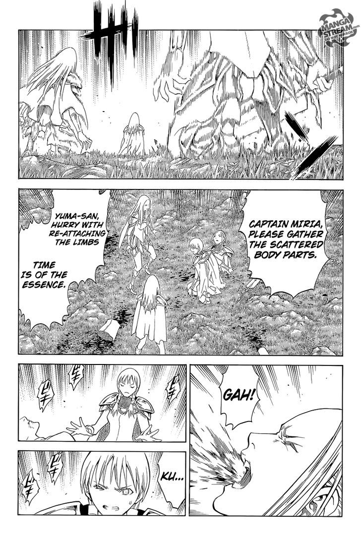 Claymore - Vol.24 Chapter 147 : The Fleeting Flash Of A Sword