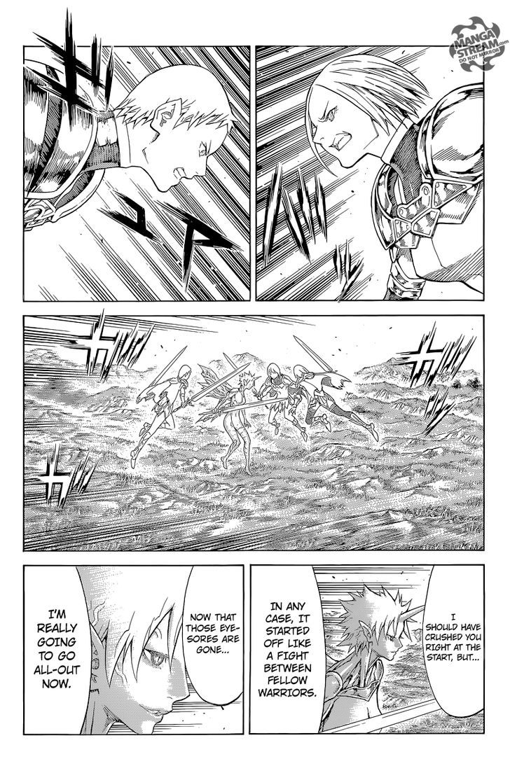 Claymore - Vol.24 Chapter 147 : The Fleeting Flash Of A Sword