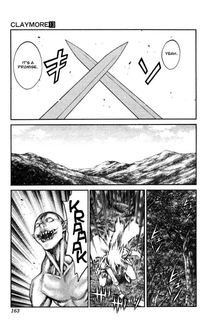 Claymore - Vol.13 Chapter 73.2 : [Extra Scene 2] The Phantom And The Wicked Warrior