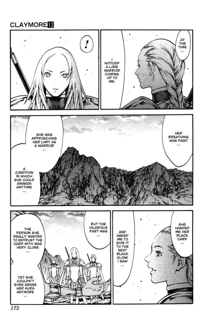 Claymore - Vol.13 Chapter 73.2 : [Extra Scene 2] The Phantom And The Wicked Warrior