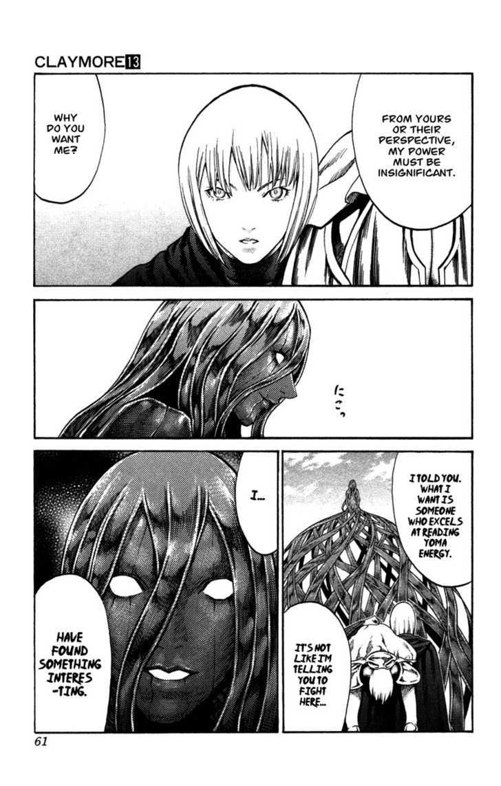 Claymore - Vol.13 Chapter 71 : The Defiant Ones, Part 4