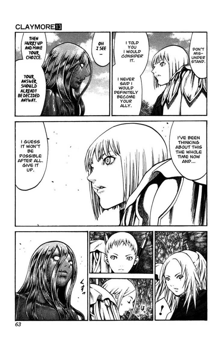 Claymore - Vol.13 Chapter 71 : The Defiant Ones, Part 4